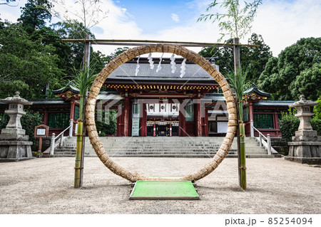 志波彦神社塩釜神社と茅の輪 85254094