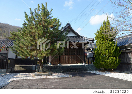 宿場町平福　本陣の建物　兵庫県佐用町 85254226