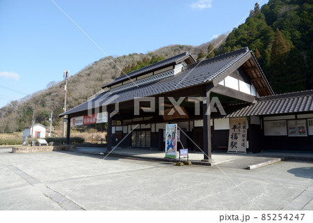 宿場町平福 智頭線の平福駅 兵庫県佐用町 宿場町平福 智頭線の平福駅 兵庫県佐用町 85254247