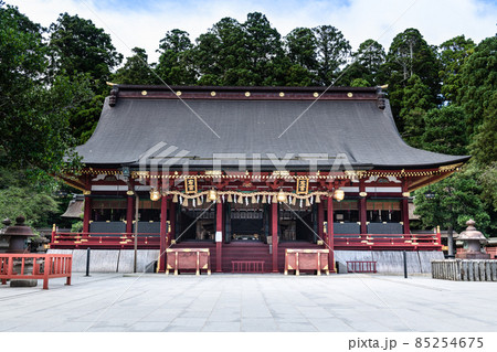 志波彦神社塩釜神社左右宮拝殿 志波彦神社塩釜神社左右宮拝殿 85254675