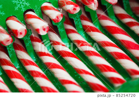 candy canes in green pack 85254720