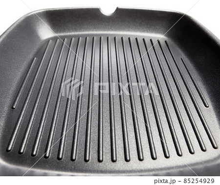 stripped surface of steak frying pan stripped surface of steak frying pan 85254929