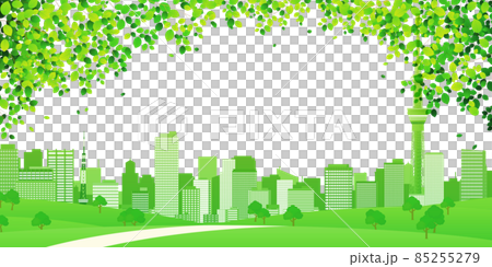 摩天大樓大城市背景素材 85255279