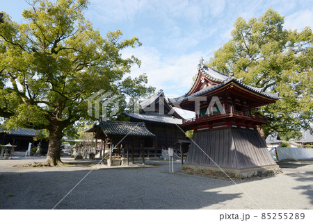 斑鳩寺　境内　兵庫県太子町鵤 85255289