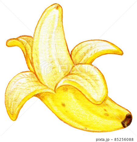 Banana Peel Drawing Pics - Drawing Skill