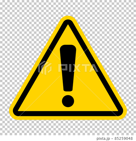 General caution mark Safety symbol 85259048