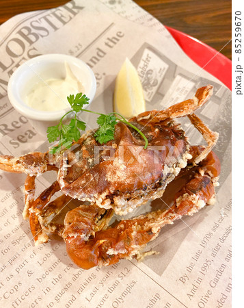 ソフトシェルクラブのフライ 85259670