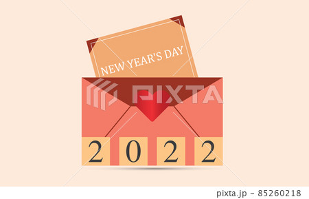 Happy new year 2022. vector illustration design for banner, poster, tshirt, card. 85260218