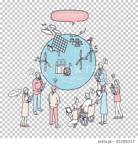 People who think about the problem of renewable energy Diversity 85260317