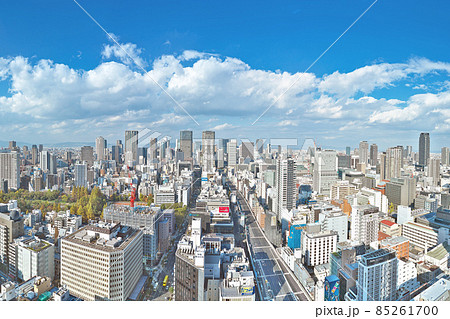 【大阪のビジネス街 (本町より)】 (高解像度版) 大阪府大阪市西区西本町 【大阪のビジネス街 (本町より)】 (高解像度版) 大阪府大阪市西区西本町 85261700