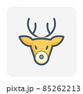 Reindeer vector icon. 85262213