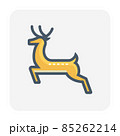 Reindeer vector icon. 85262214