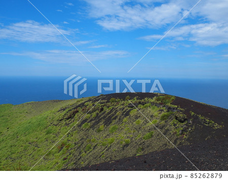 三宅島 火山 雄山 風景 85262879