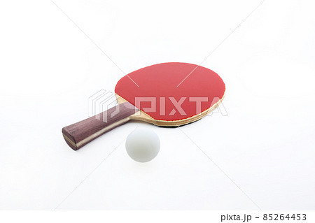 卓球のイメージ　シェイクハンド　サウスポー　硬式 85264453