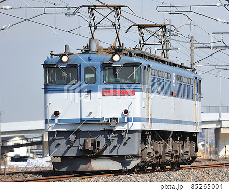 東北本線　栗橋－東鷲宮　JR貨物　EF65-2075（新鶴見） 85265004