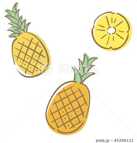 Cute Pineapple Drawings Clipart , Png Download - Cartoon Pineapple With  Sunglasses, Transparent Png , Transparent Png Image - PNGitem