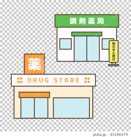 Dispensing pharmacy drugstore set 85266374