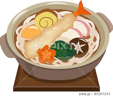 鍋焼きうどん　敷板付き 85267253