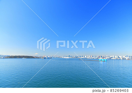 海の森公園/中央防波堤内側埋立地方面を望む(東京都江東区)【2021.12】 海の森公園/中央防波堤内側埋立地方面を望む(東京都江東区)【2021.12】 85269403