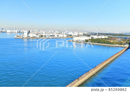 若洲海浜公園/海釣り施設周辺を望む(東京都江東区)【2021.12】 若洲海浜公園/海釣り施設周辺を望む(東京都江東区)【2021.12】 85269862