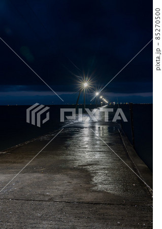 長部田海床路　夜 85270500