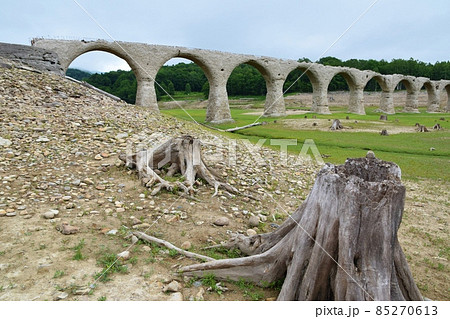 タウシュベツ川橋梁 北海道 タウシュベツ川橋梁 北海道 85270613