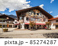 Beautiful houses in Garmisch-Partenkirchen in Germany 85274287
