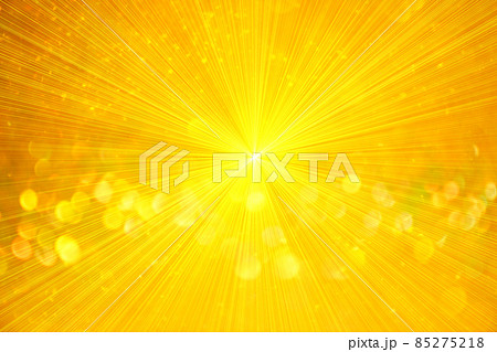 The blurred texture of the golden shine. Background with gold glitter or yellow sequins. Seamless texture with yellow gold sequins. Flickering background. High quality photo 85275218