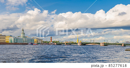 Panorama of Saint Petersburg Leningrad city 85277618