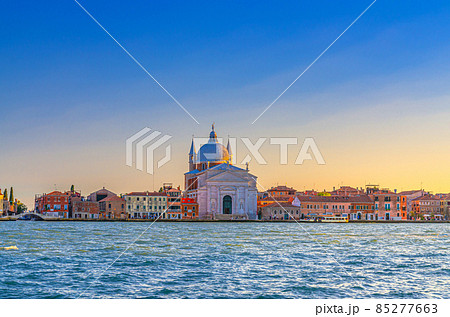 Chiesa del Santissimo Redentore catholic church and row of buildings Chiesa del Santissimo Redentore catholic church and row of buildings 85277663