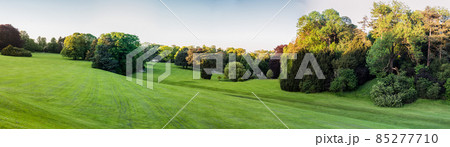 Extra large landscape panorama at the Gardens of the Royal domain Extra large landscape panorama at the Gardens of the Royal domain 85277710