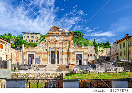 Capitolium of Brixia or Temple of Capitoline Triad or Tempio Capitolino ruins and Santuario Repubblicano, Brescia 85277878