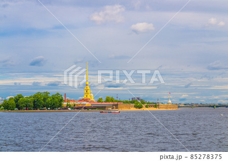 The Peter and Paul Fortress citadel, Saints Peter and Paul Cathedral Orthodox church The Peter and Paul Fortress citadel, Saints Peter and Paul Cathedral Orthodox church 85278375