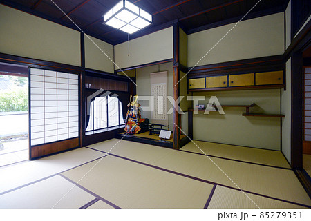 備中高梁　武家屋敷　旧埴原家　座敷　岡山県高梁市 85279351