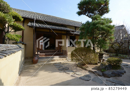 備中高梁　武家屋敷　旧折井家　式台　岡山県高梁市 85279449