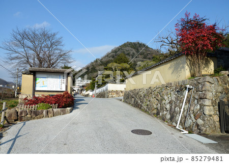 備中高梁　武家屋敷通り入口　岡山県高梁市 85279481