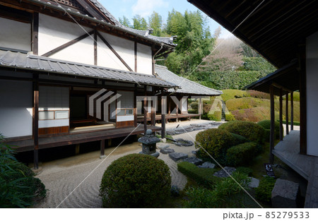 備中高梁　頼久寺　本堂と書院　岡山県高梁市 85279533