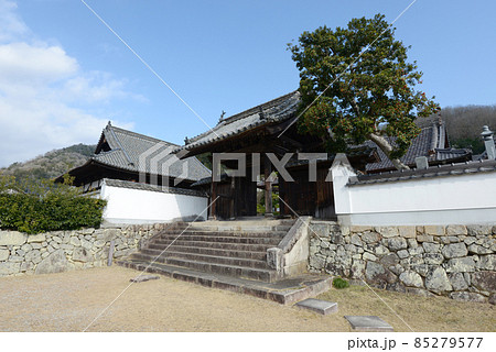 備中高梁 頼久寺 山門 岡山県高梁市 備中高梁 頼久寺 山門 岡山県高梁市 85279577