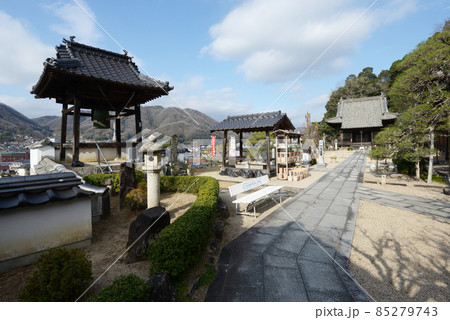 備中高梁　薬師院　境内　岡山県高梁市 85279743