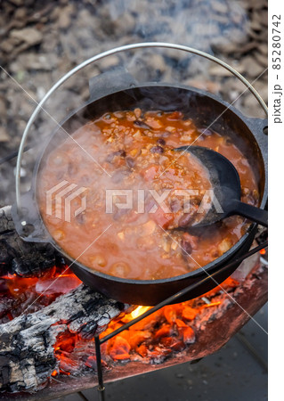 チリビーンズ　チリコンカン　Chili con carne 85280742