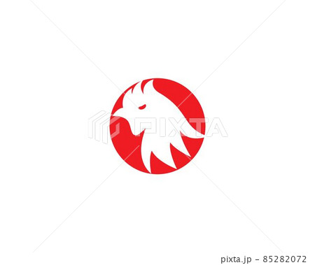 Rooster vector icon 85282072