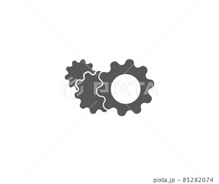Gear symbol vector icon Gear symbol vector icon 85282074