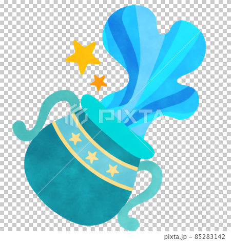 水瓶座插畫素材 水瓶座插畫素材 85283142