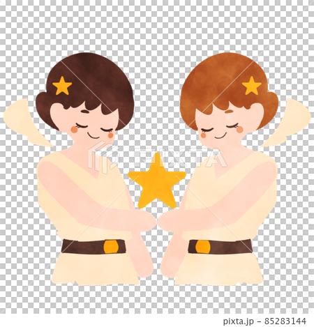 Gemini illustration material 85283144