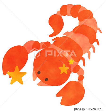 蠍座 イラスト素材のイラスト素材