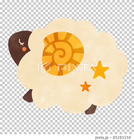 Aries illustration material 85283150