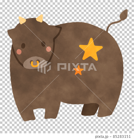 牡牛座 イラスト素材 85283151