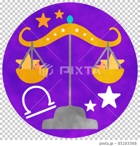 Libra icon illustration material 85283308