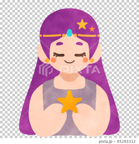 Virgo illustration material Virgo illustration material 85283312