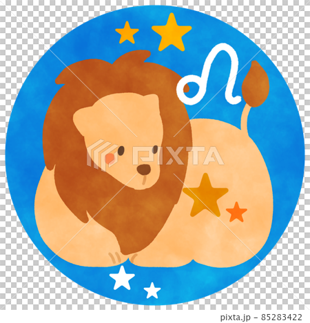 獅子座圖標插圖素材 85283422